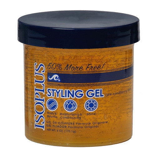 Isoplus Hair Styling Gel, Pre Conditioning Light, 6 Oz